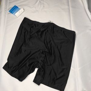 Aquabelle x swimsuits for all black bike short